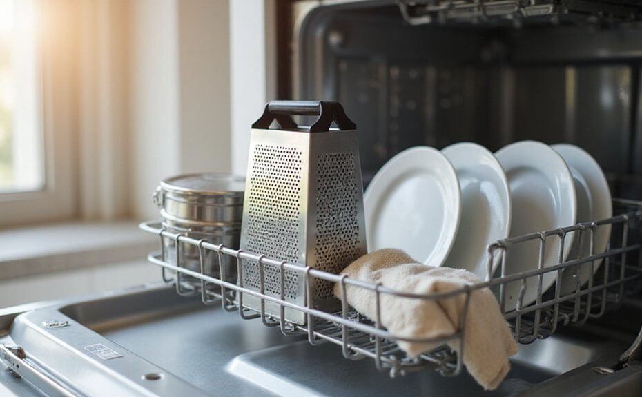 cleaning cheese graters