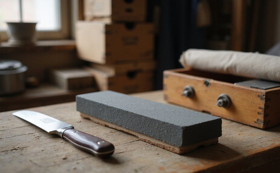 knife sharpening stone guide