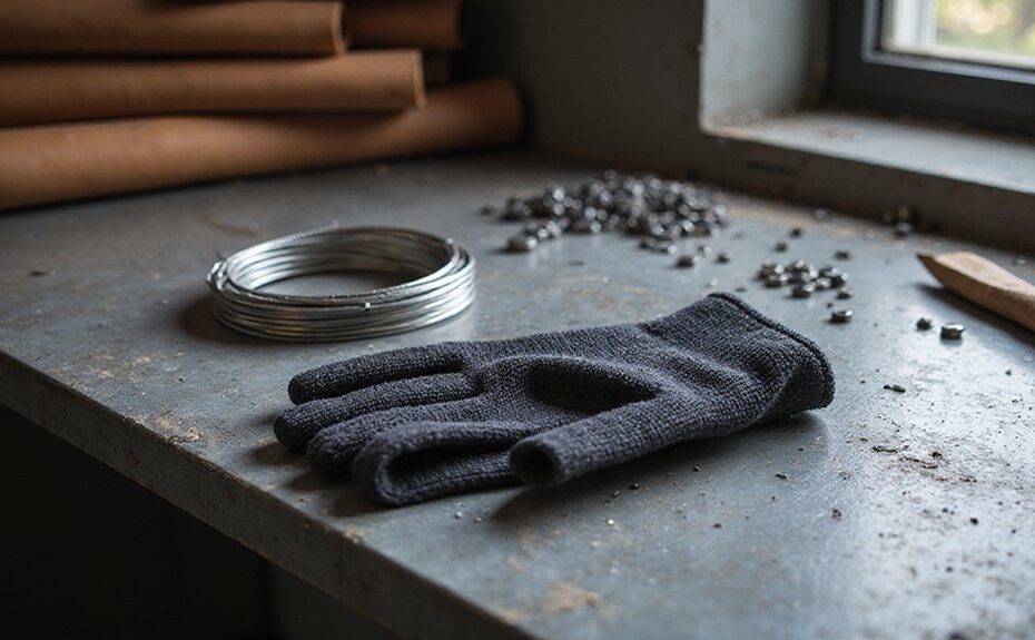 materials used in gloves