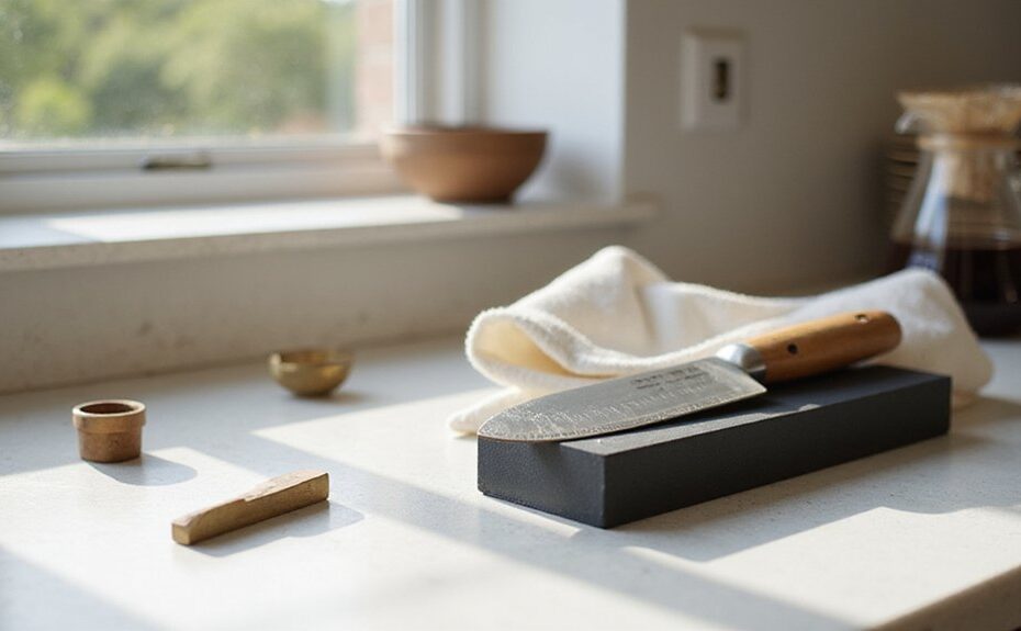 optimal sharpening angle guide
