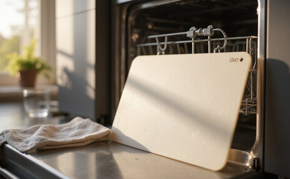 plastic boards dishwasher safe
