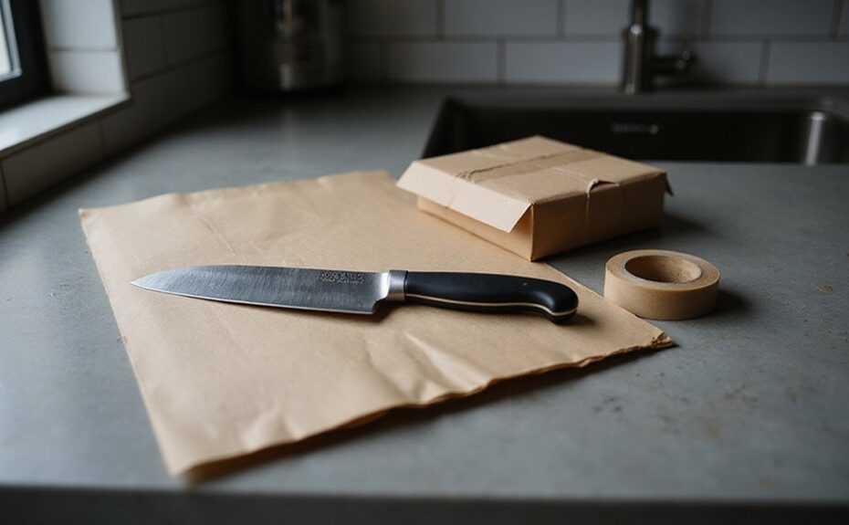 safe knife disposal methods