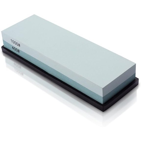 dual grit sharpening stone