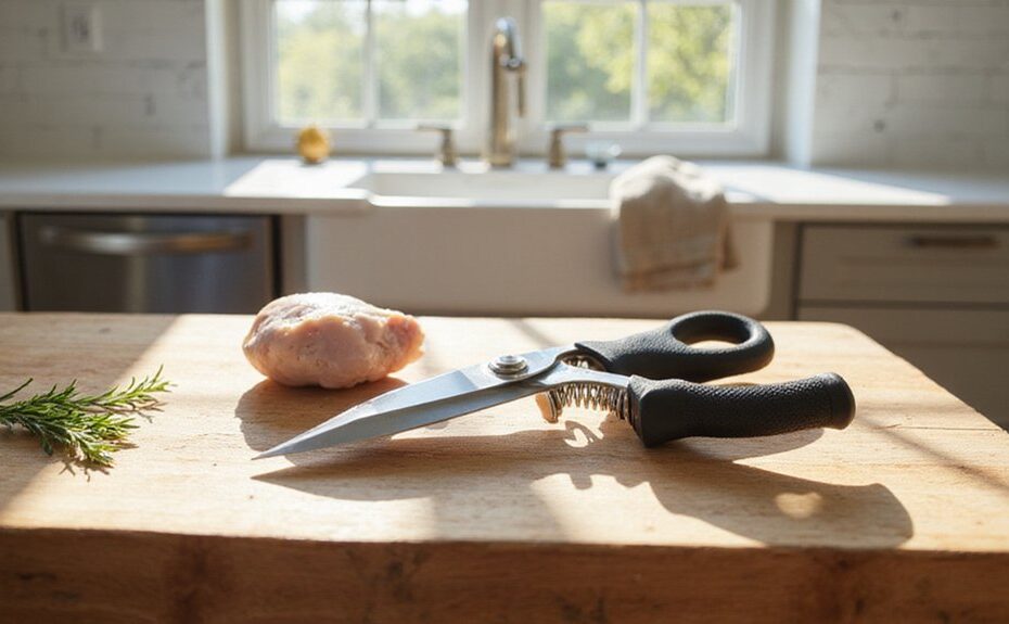 top bone cutting chicken shears
